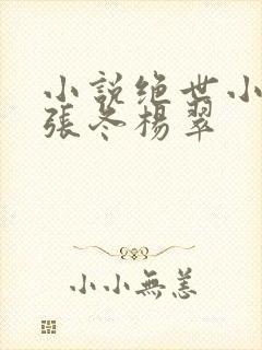 小说绝世小仙医张冬杨翠