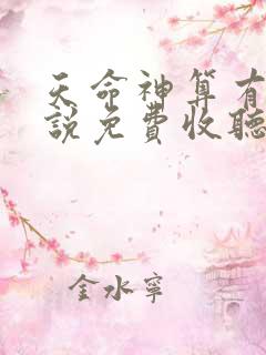 天命神算有声小说免费收听
