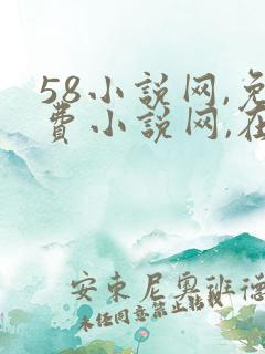 58小说网,免费小说网,在线小说网站