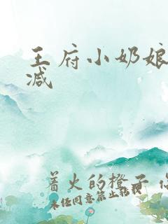 王府小奶娘未删减