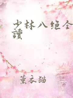少林八绝全文阅读