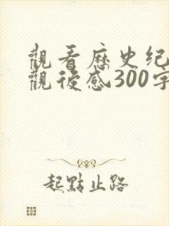 观看历史纪录片观后感300字