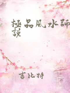 极品风水师 小说