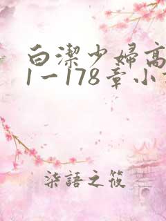 白洁少妇高义第1一178章小说