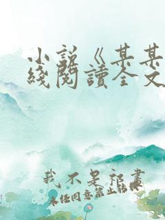 小说《某某》在线阅读全文