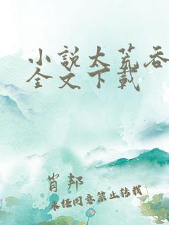 小说太荒吞天诀全文下载