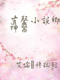 有声小说乡野小神医