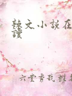 辣文小说在线阅读