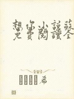 想你小说苏玛丽免费阅读全文无弹窗