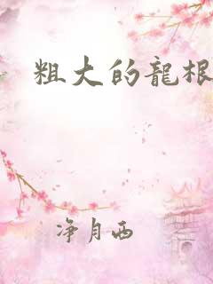 粗大的龙根