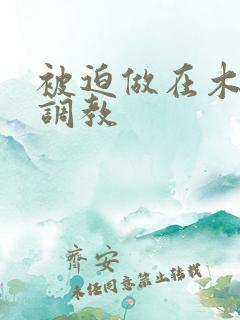 被迫做在木马上调教