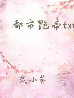 都市艳帝txt