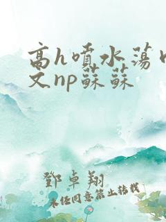 高h喷水荡肉爽文np苏苏