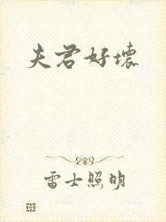 夫君好坏
