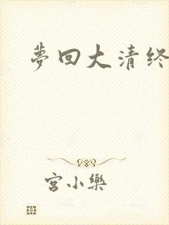 梦回大清终结篇