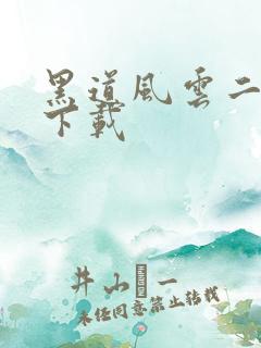 黑道风云二十年下载