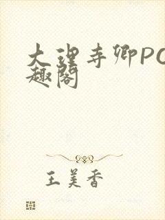 大理寺卿PO笔趣阁