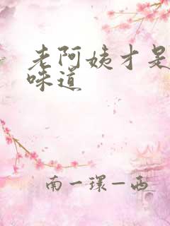 老阿姨才是最有味道