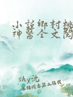 小说乡村桃运小神医全文阅读