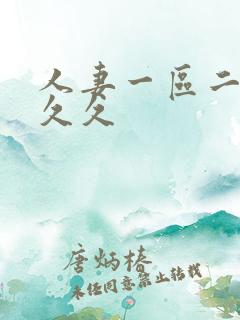 人妻一区二区久久久