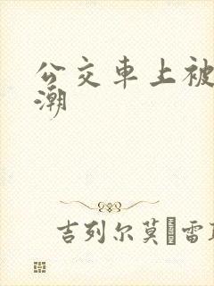 公交车上被艹高潮