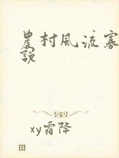 农村风流寡妇小说