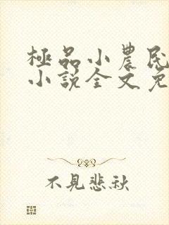 极品小农民项林小说全文免费阅读