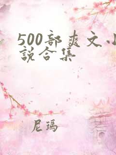 500部爽文小说合集