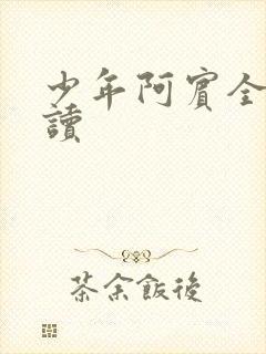 少年阿宾全集阅读