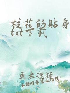 校花的贴身保镖txt下载
