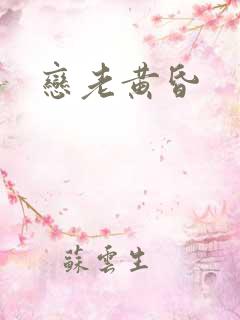 恋老黄昏