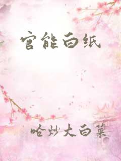 官能白纸