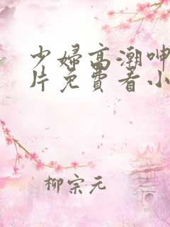 少妇高潮呻吟A片免费看小说