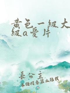 黄色一级大片一级a爱片