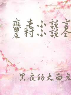 恋老小说言情网农村小说全文阅读