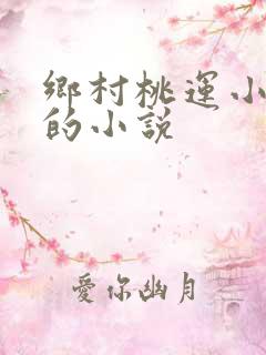 乡村桃运小神医的小说