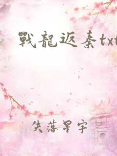 战龙返秦txt