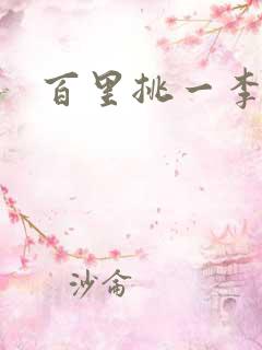 百里挑一李睿