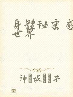 身体秘密 感官世界