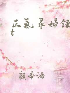 正气寻妇录txt