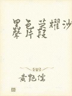 黑色荣耀沙发原声片段
