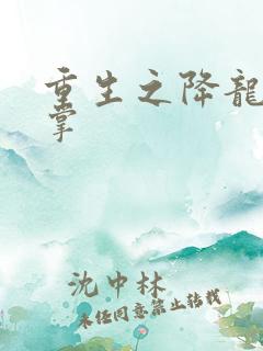 重生之降龙十八掌