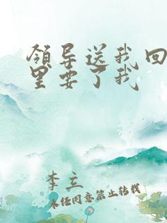 领导送我回家车里要了我