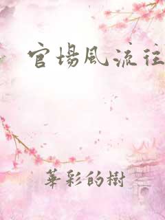 官场风流往事