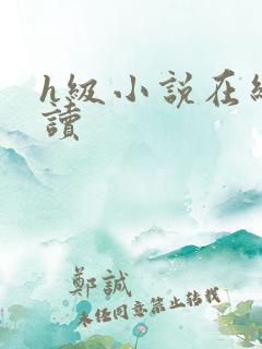 h级小说在线阅读