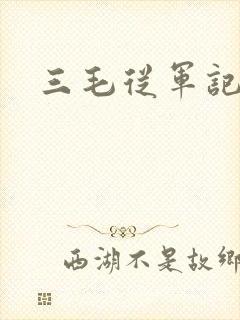 三毛从军记下载
