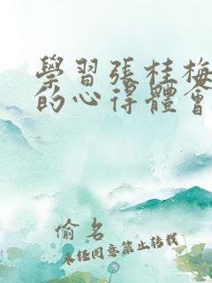 学习张桂梅事迹的心得体会