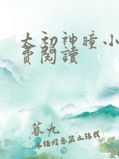 太初神瞳小说免费阅读