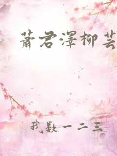 萧君泽柳芸小说