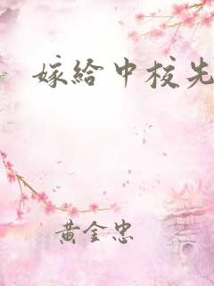嫁给中校先生